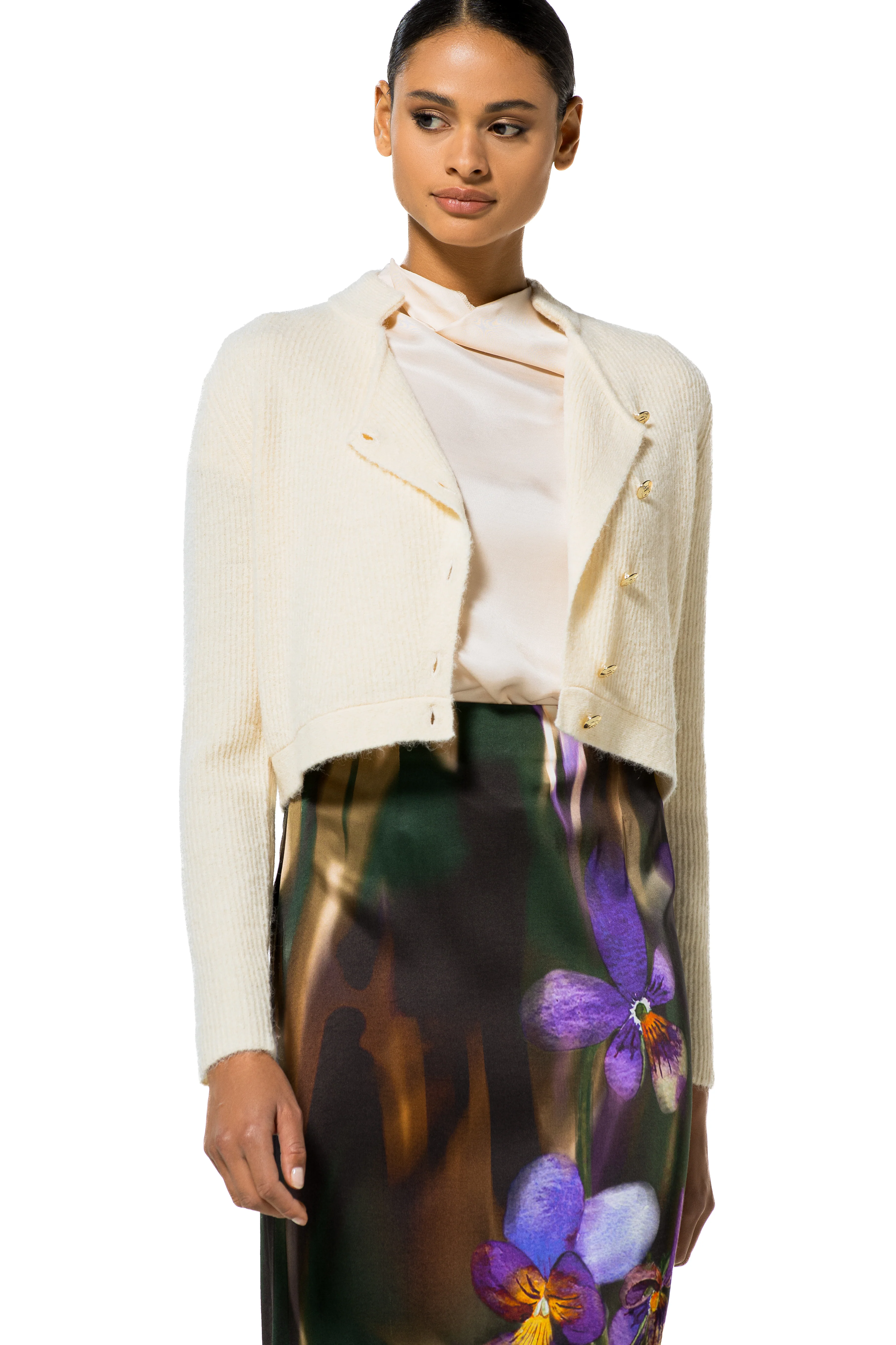 Blouses korte mouw beige Caroline Biss - Image 7