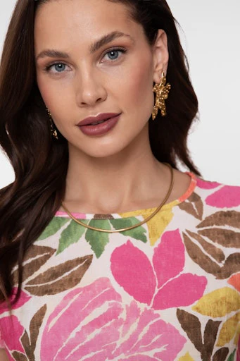 Tops beige Geisha - Image 7
