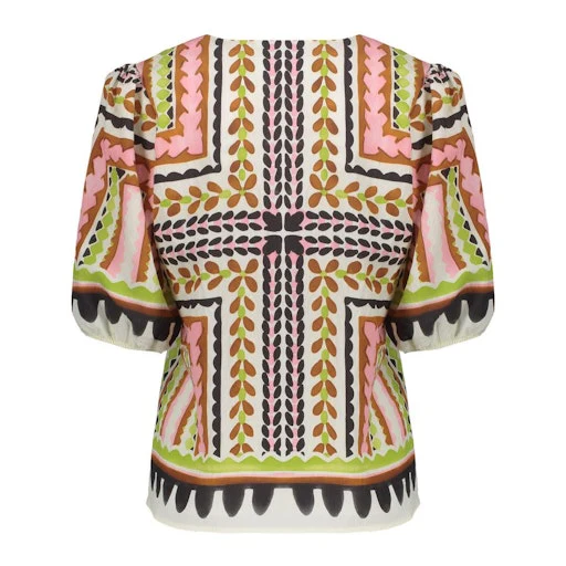 Tops beige Geisha - Image 4