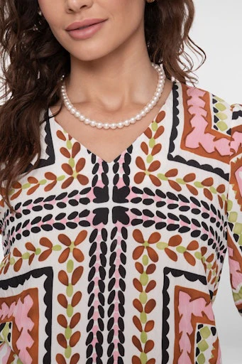 Tops beige Geisha - Image 5