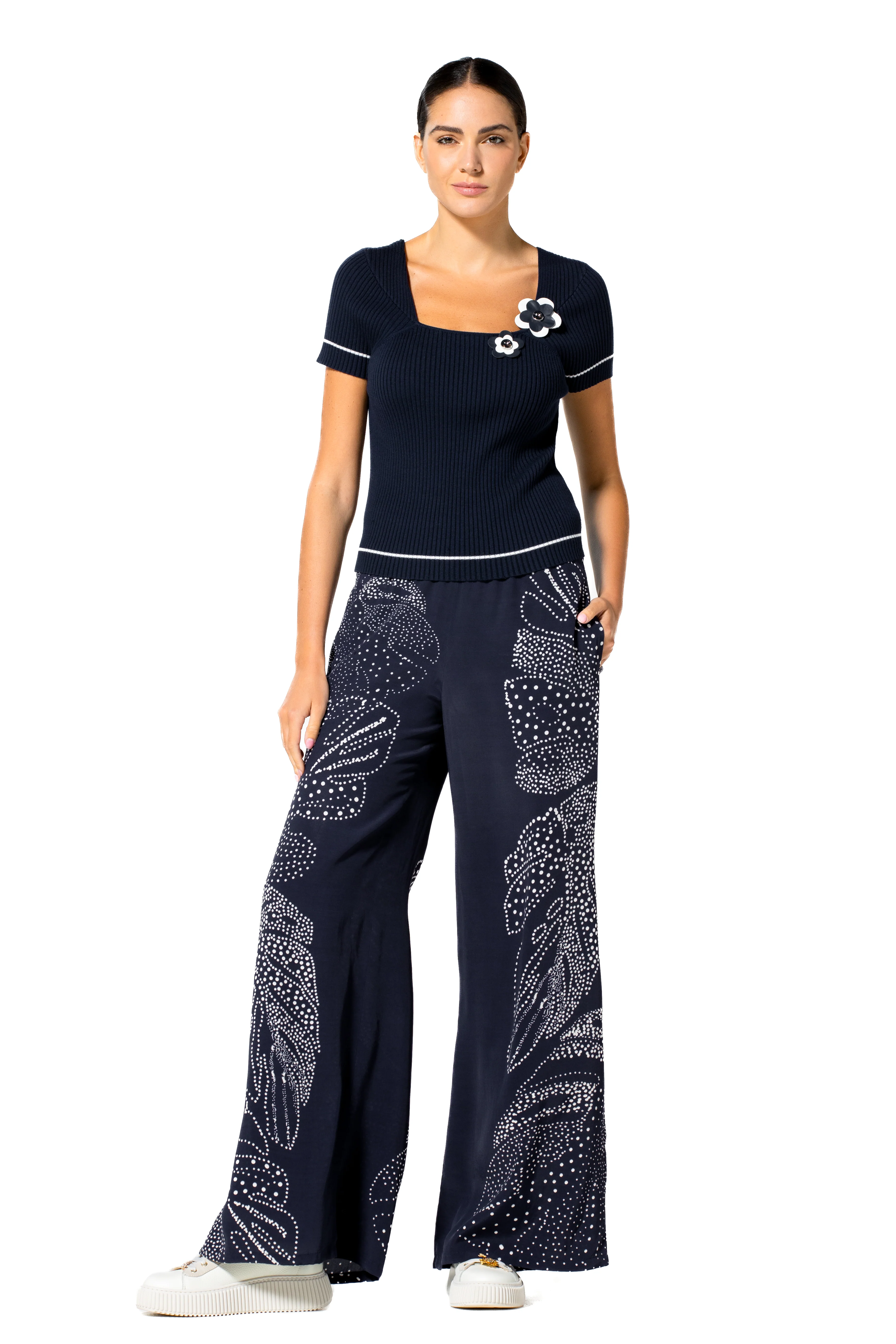 Pulls blauw Caroline Biss - Image 4