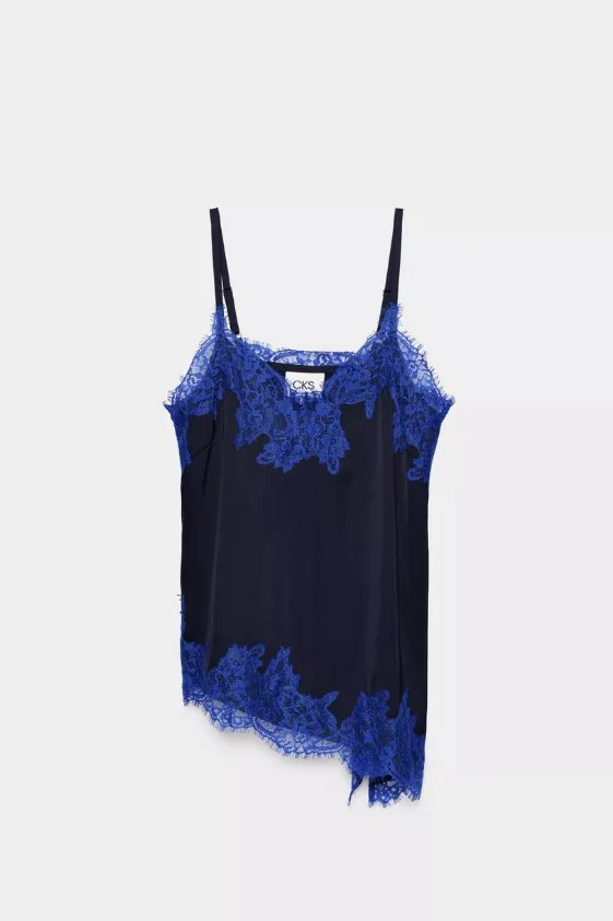 Tops blauw CKS
