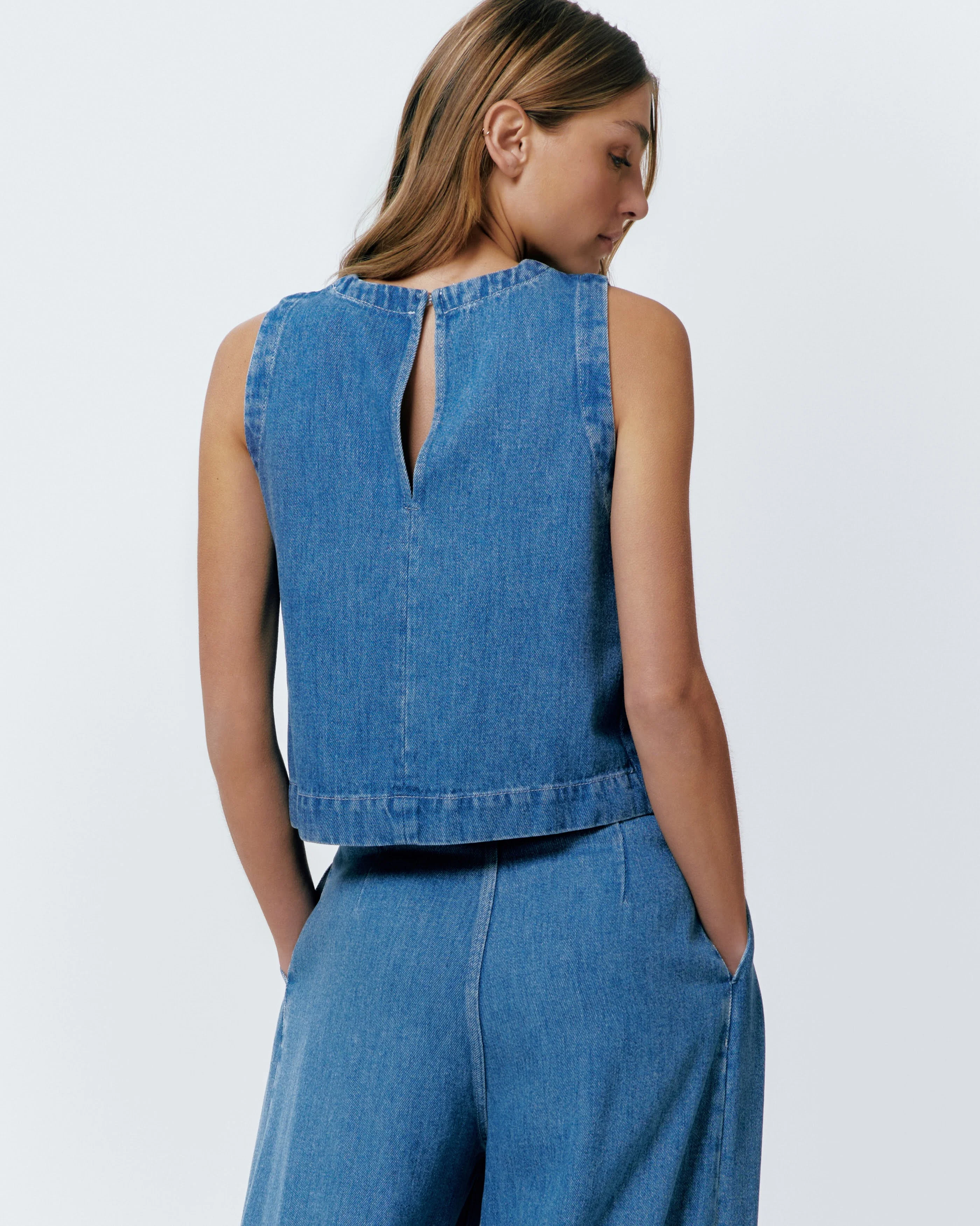 Tops blauw Julia June - Image 3