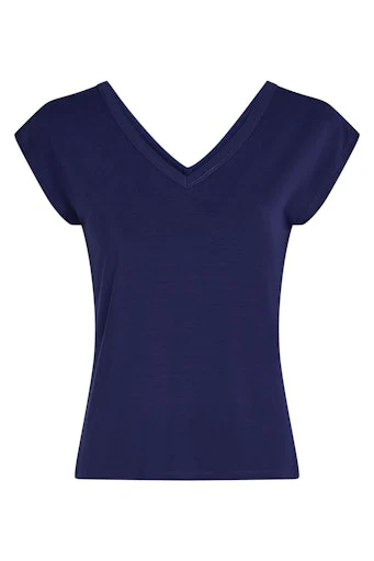 T-shirts korte mouw blauw King Louie