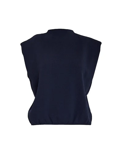 Tops blauw Minus
