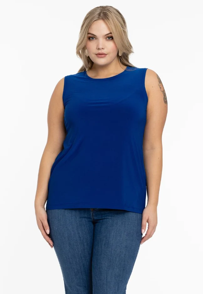 Tops blauw Yoek