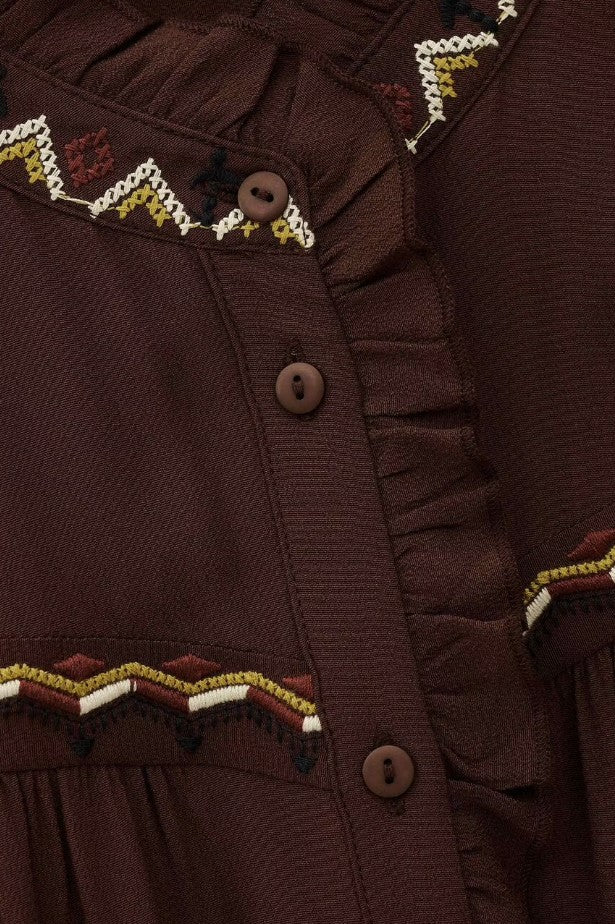 Blouses lange mouw bruin ba&sh - Image 4
