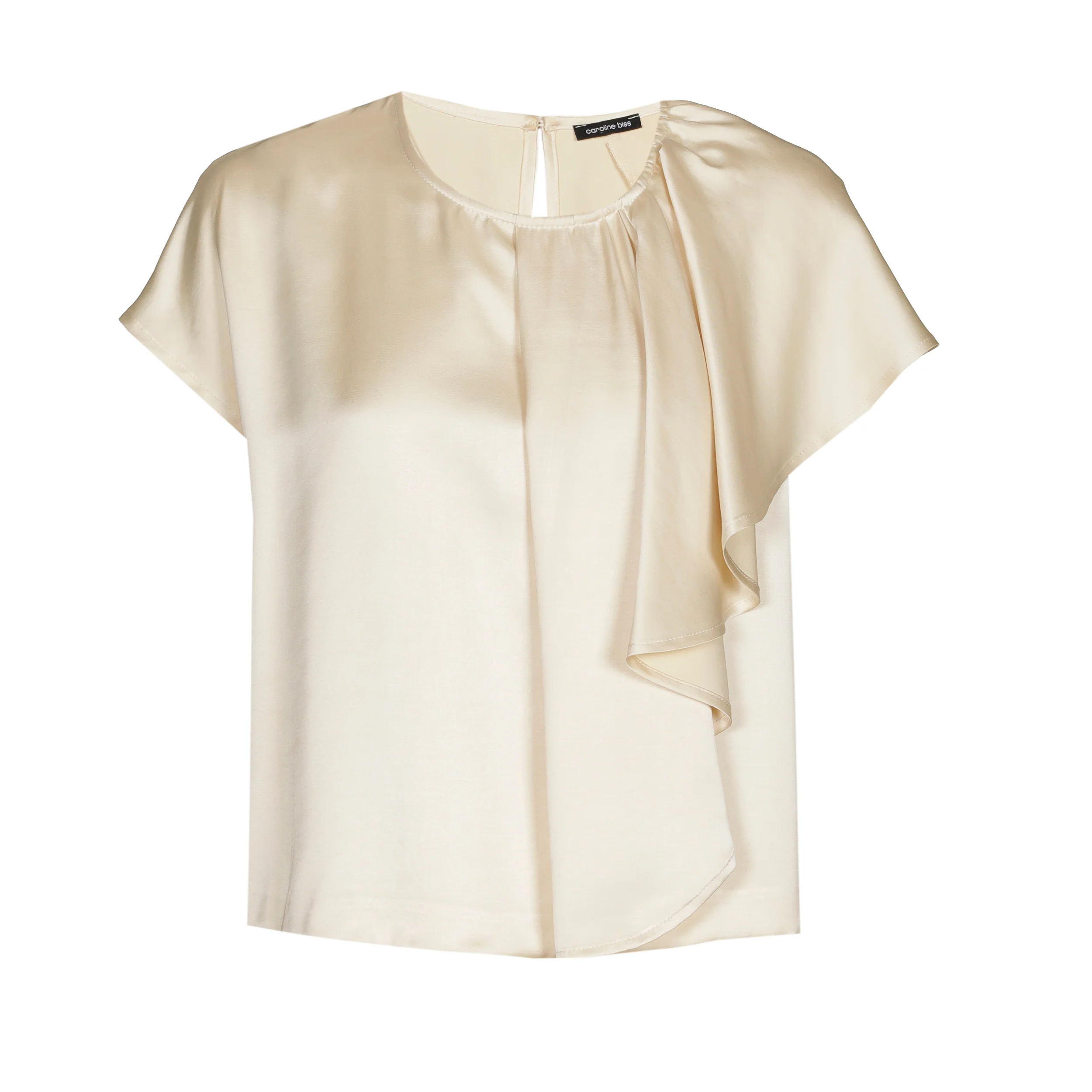 Blouses korte mouw goud Caroline Biss