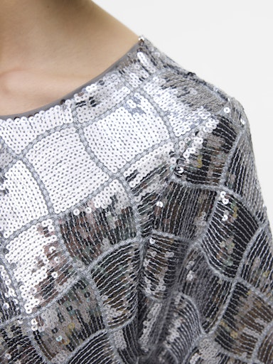 Blouses korte mouw grijs VERO MODA - Image 3