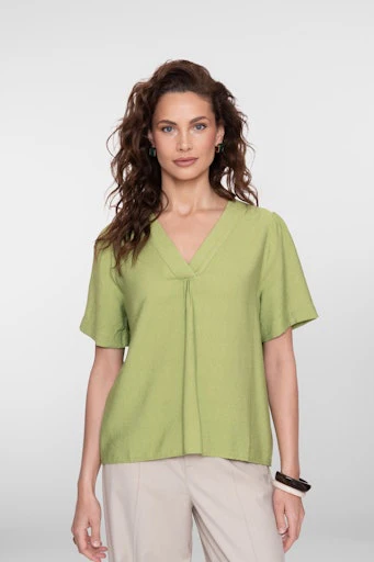 Tops groen Geisha