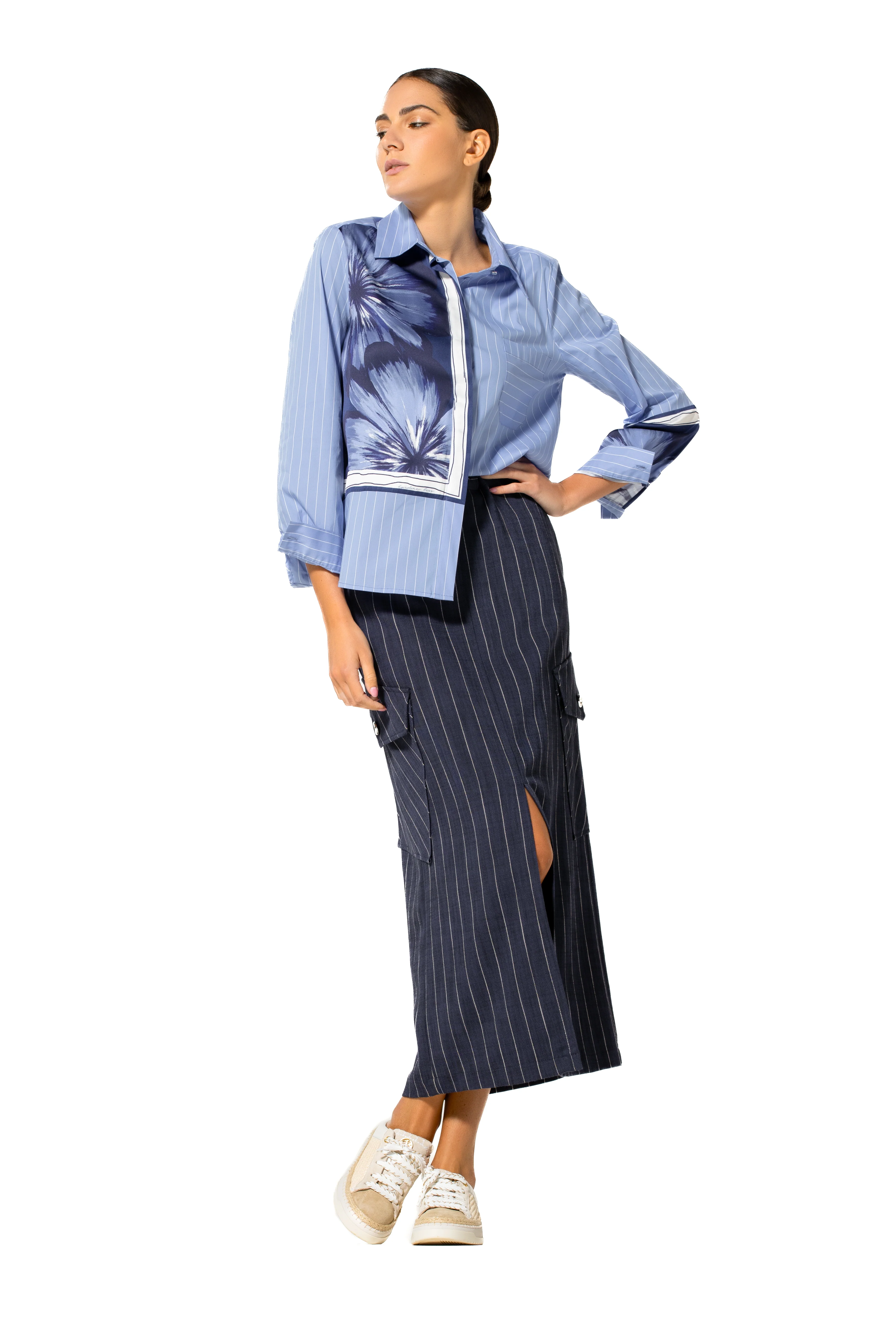 Blouses lange mouw multicolor Caroline Biss - Image 4