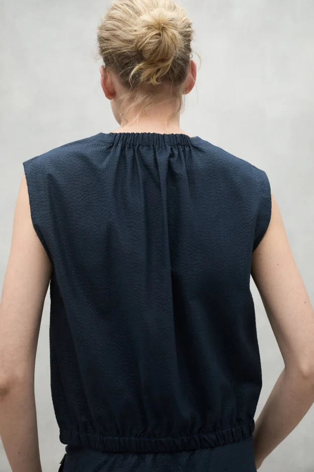 Tops navy ECOALF - Image 3
