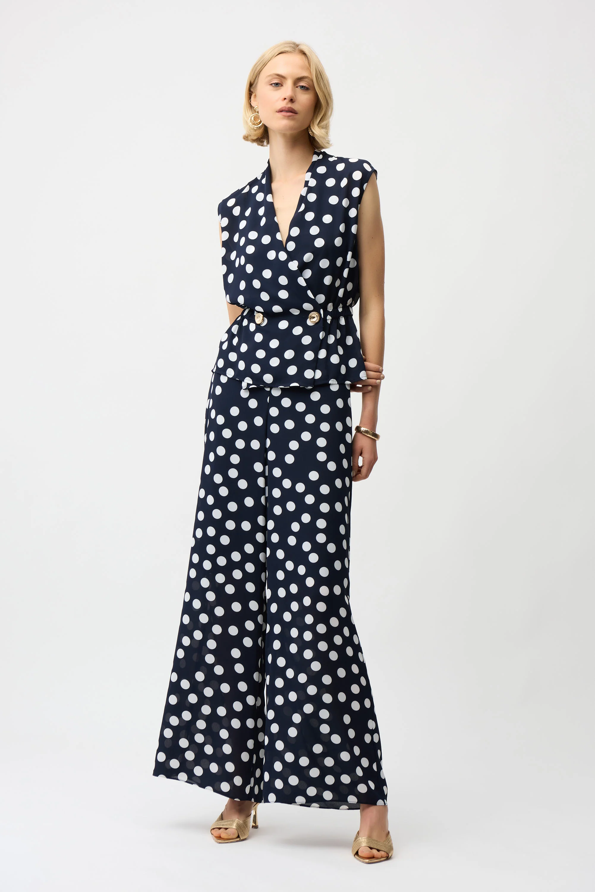 Tops navy Joseph Ribkoff - Image 4