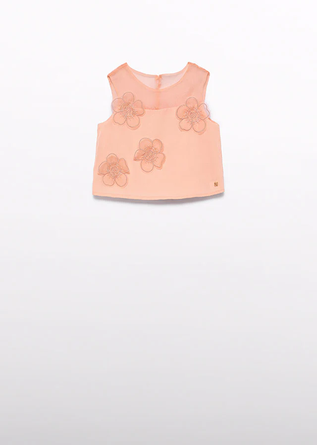 Tops oranje Abel & Lula