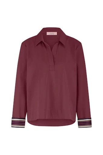 Blouses lange mouw bordeaux Studio Anneloes