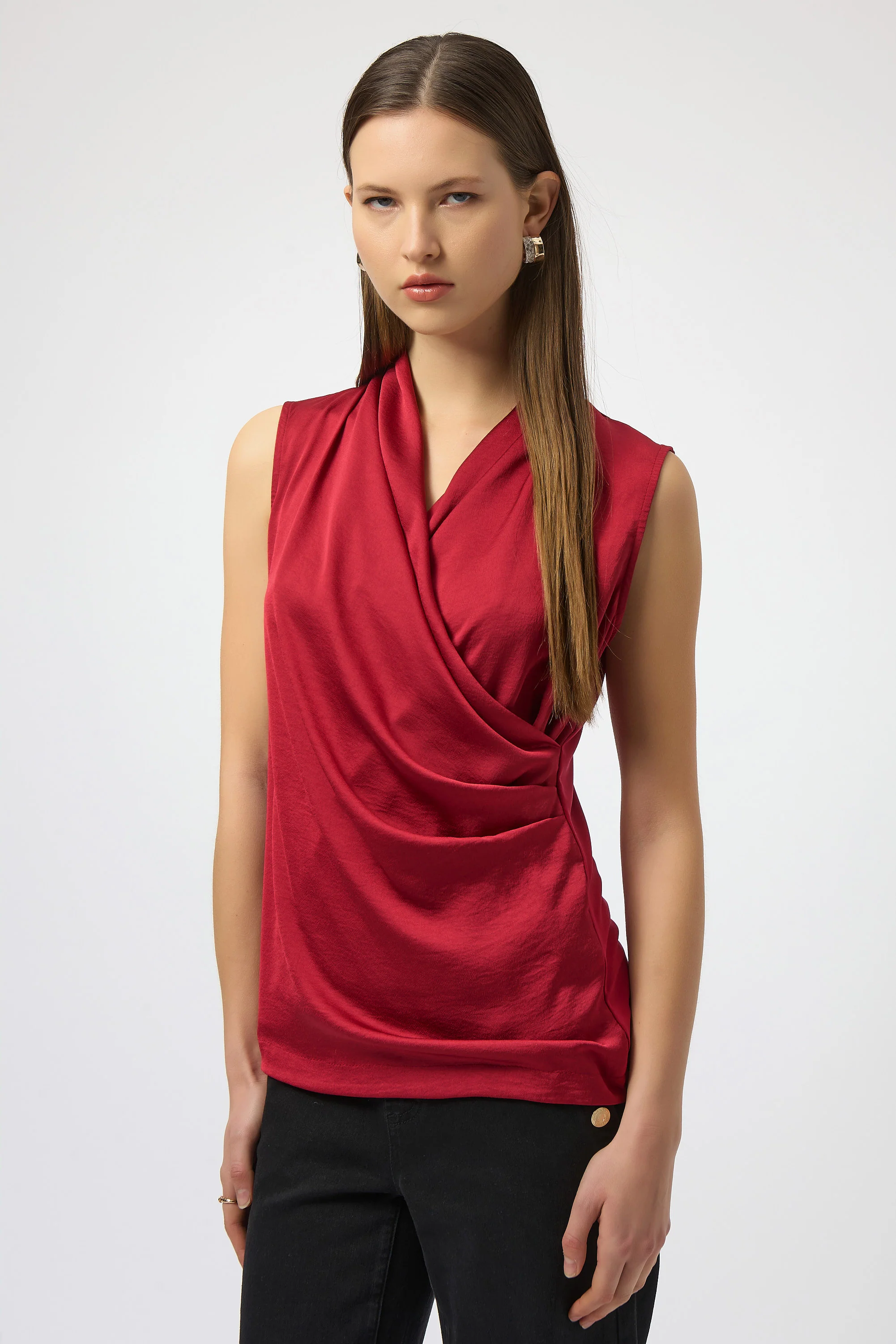 Tops rood Joseph Ribkoff