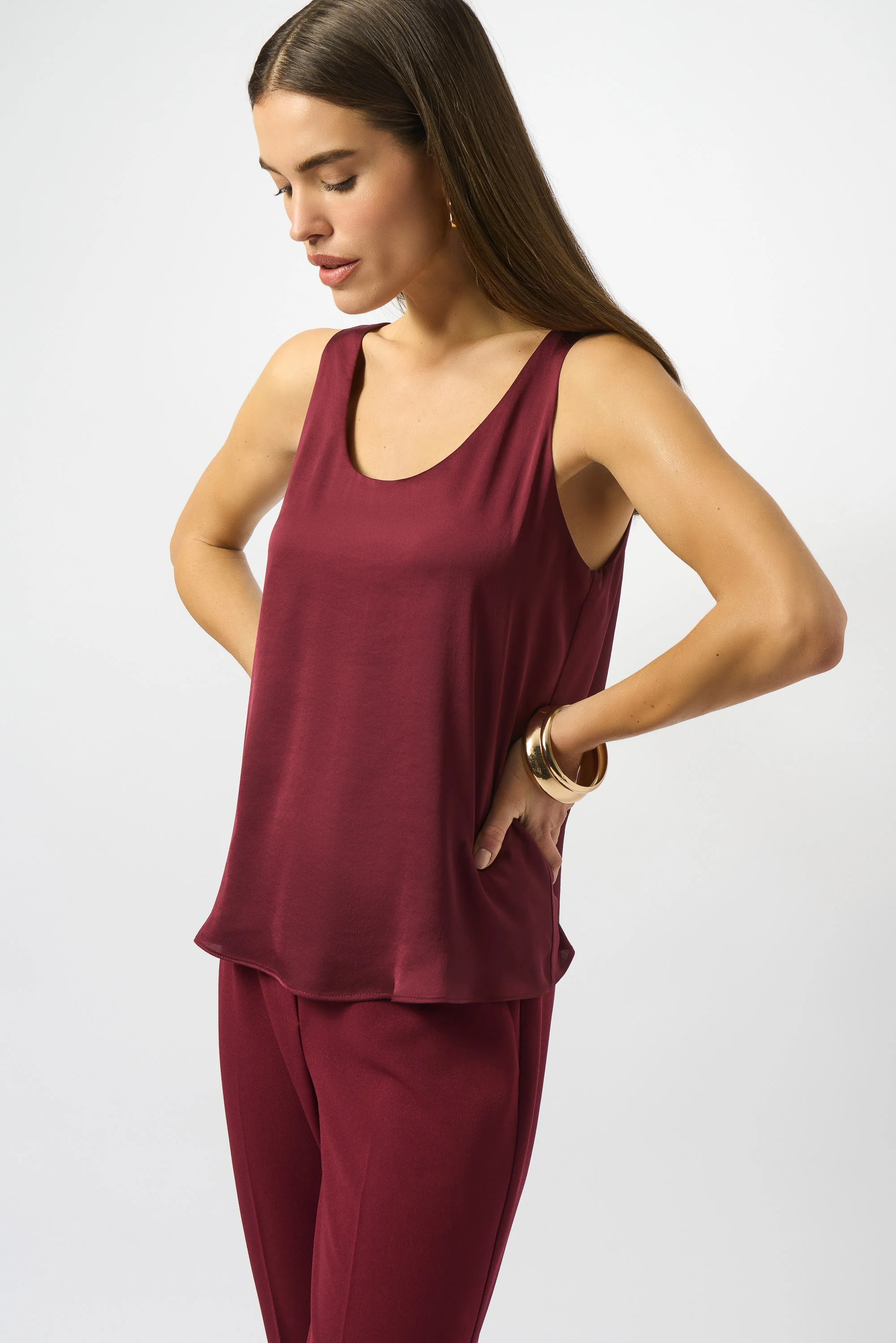 Tops rood Joseph Ribkoff