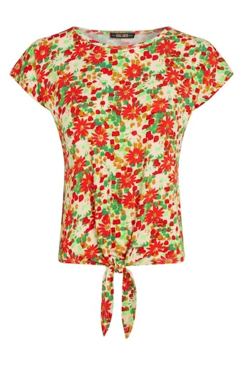T-shirts korte mouw rood King Louie
