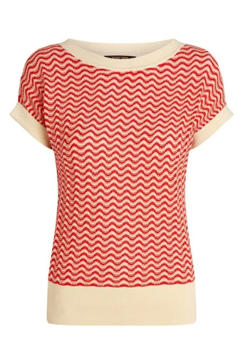 T-shirts korte mouw rood King Louie - Image 2
