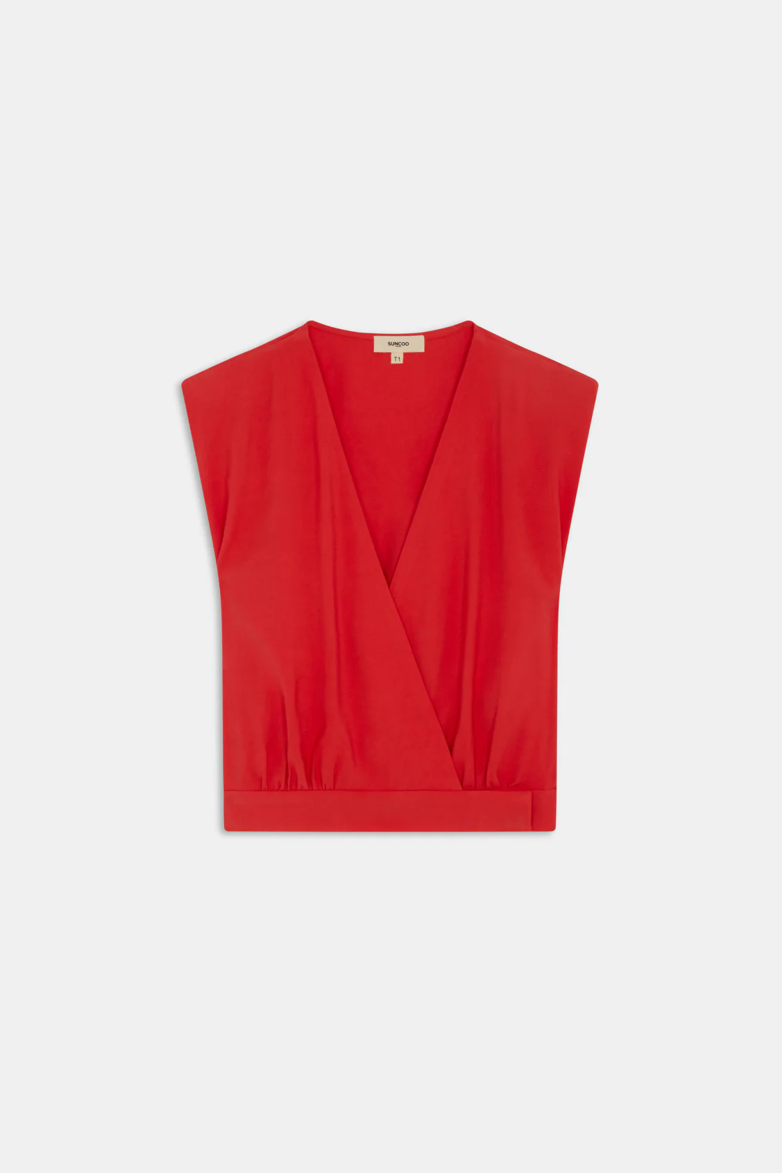 Tops rood Suncoo Paris