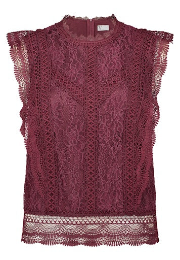 Tops rood Vera Mont