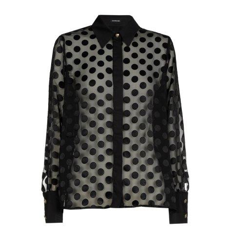 Blouses lange mouw zwart Caroline Biss - Image 2