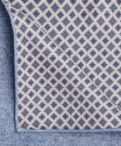 Zakdoeken blauw Profuomo - Image 2