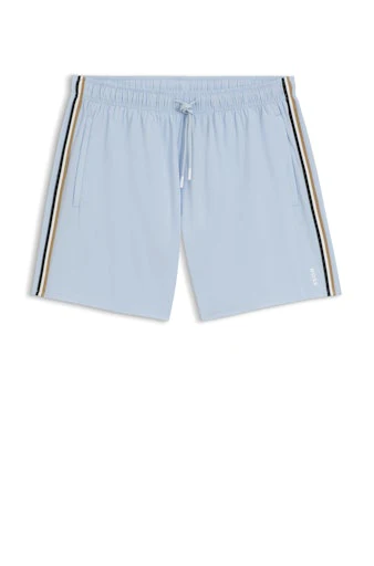 Zwembroeken blauw Boss Men Black