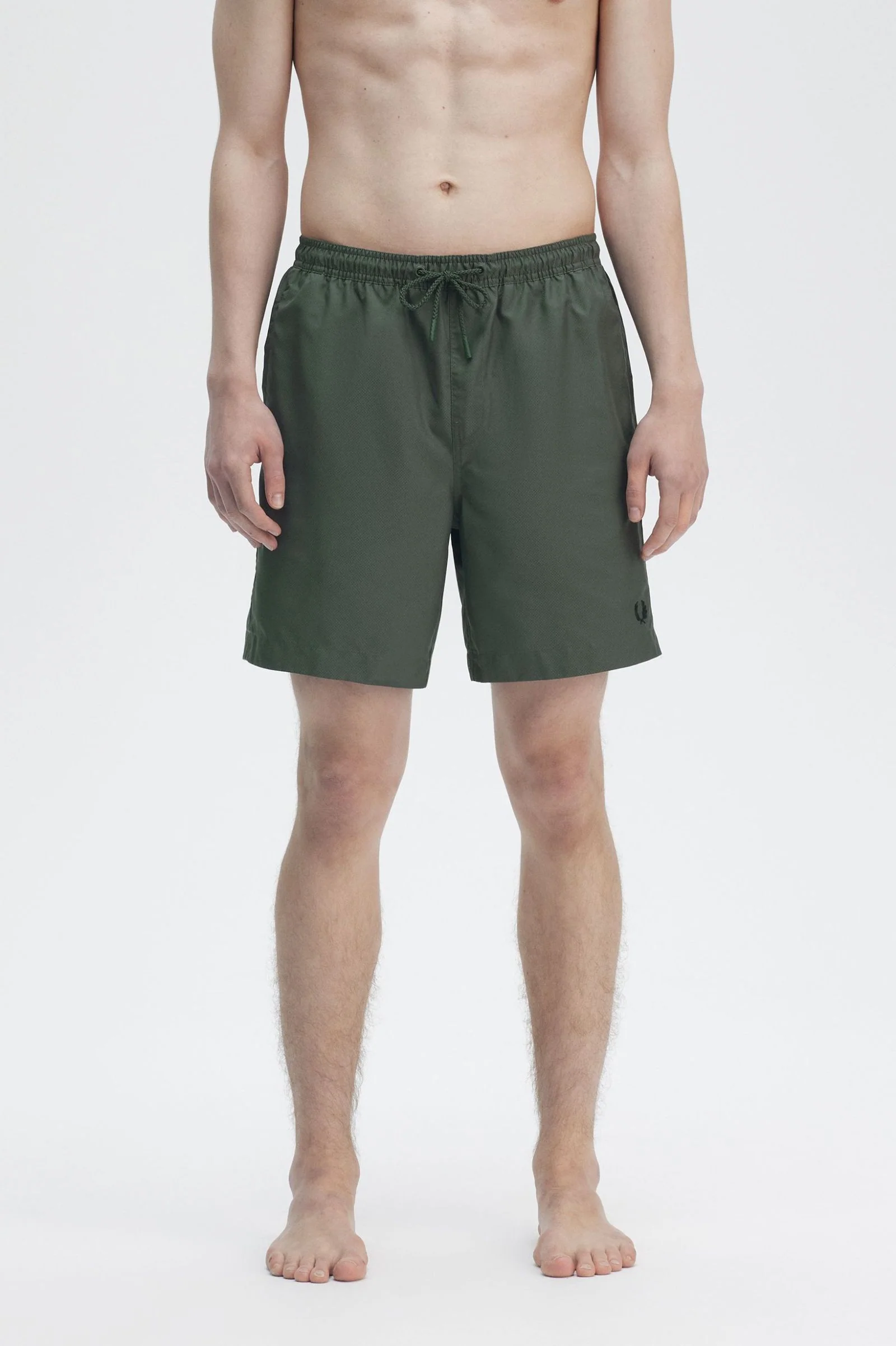 Zwembroeken groen Fred Perry