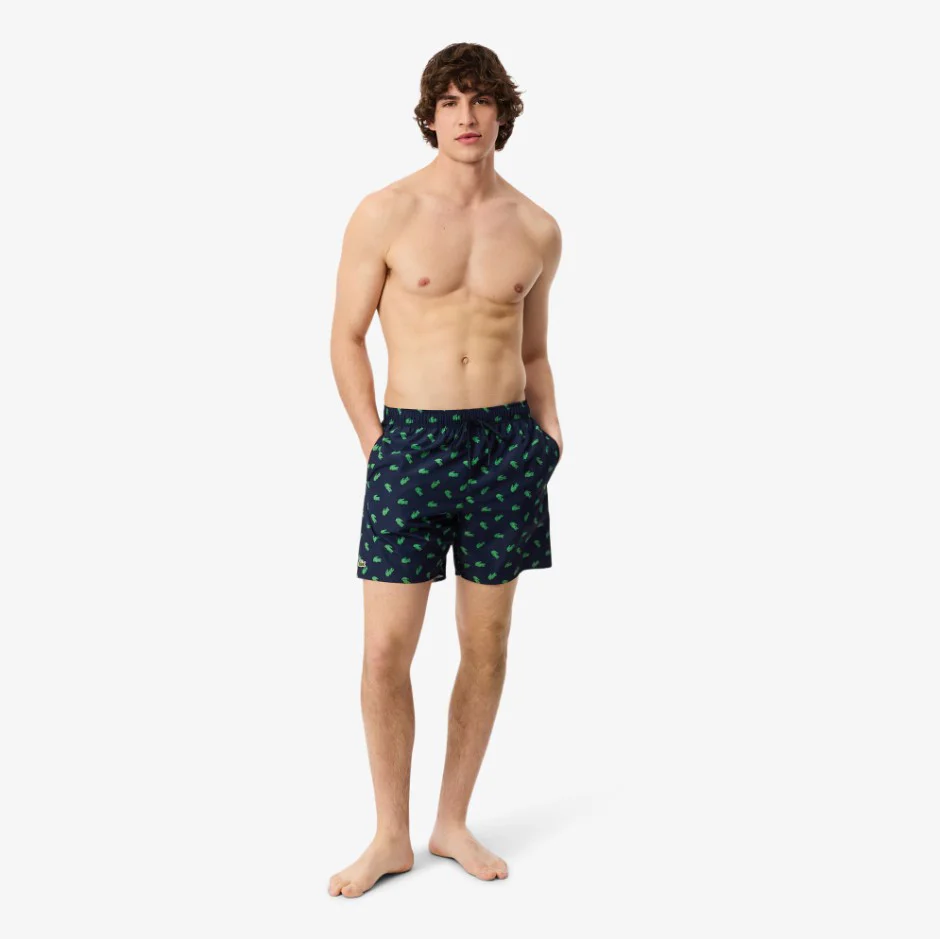 Zwembroeken navy Lacoste