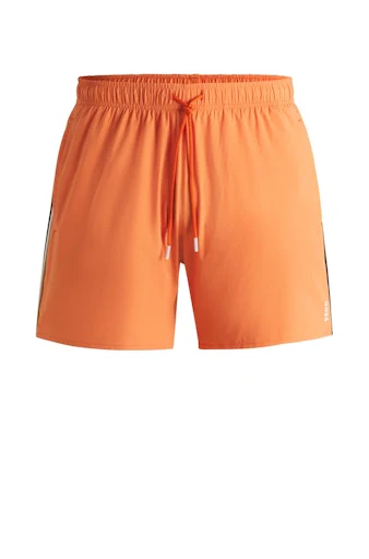 Zwembroeken oranje Boss Men Black